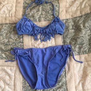 Boho Baby Blue Bikini